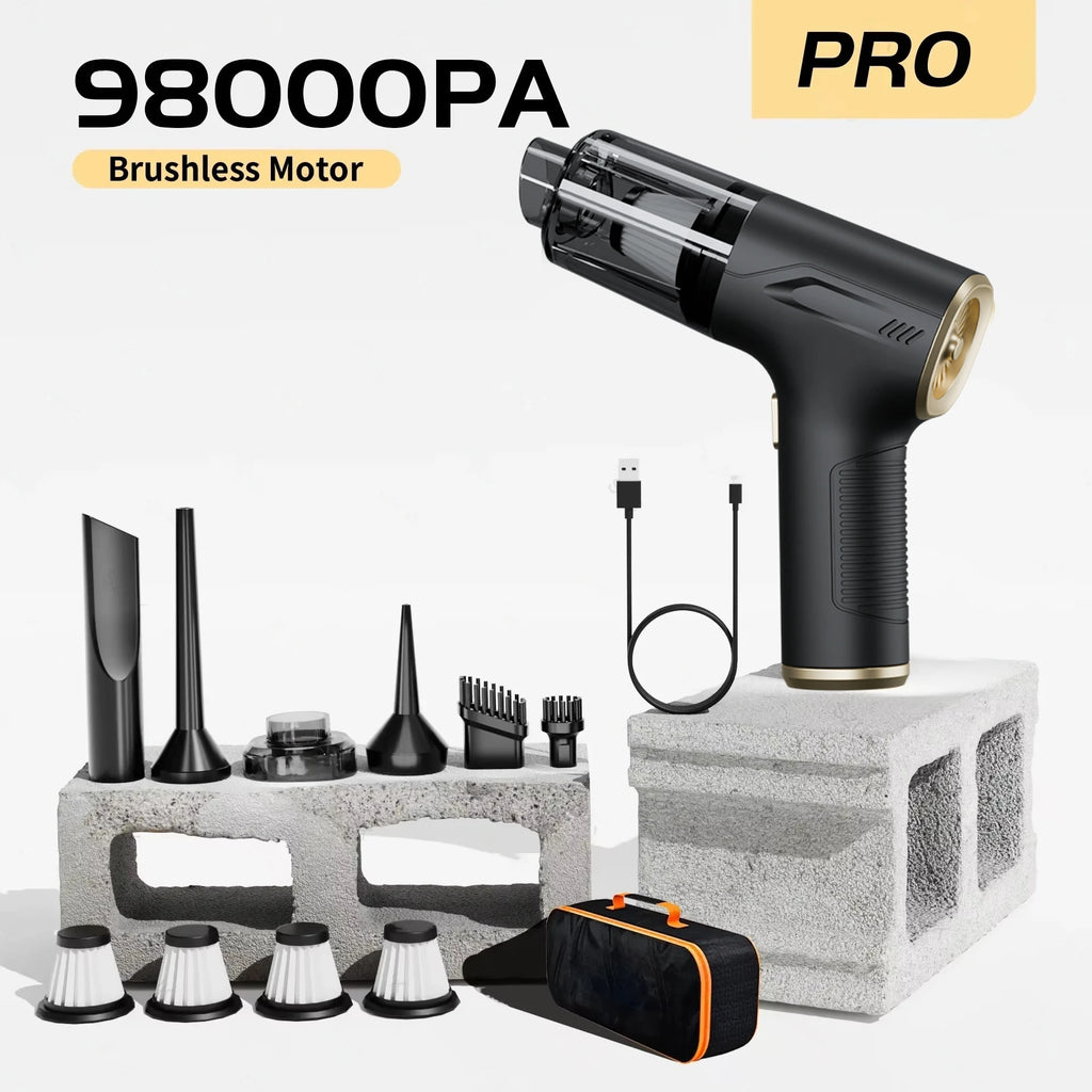 AeroVac™ Cordless Car & Home Vacuum